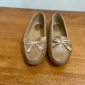 Clarks Artisan Tan Brown Leather Moccasins-Loafer Size 7M